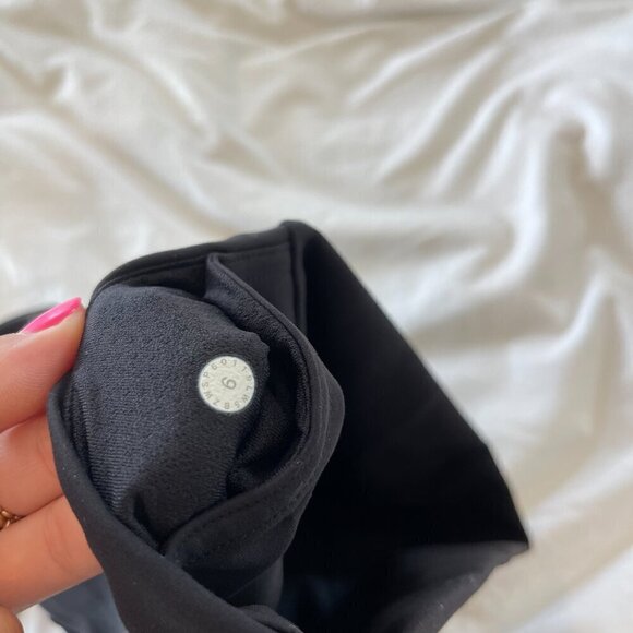 Lululemon Forget The Sweat Tight *25" Black Size 6 - Picture 3 of 7